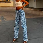 Женские брюки в полоску NCLAGEN, свободные, повседневные, винтажные, в стиле Харадзюку