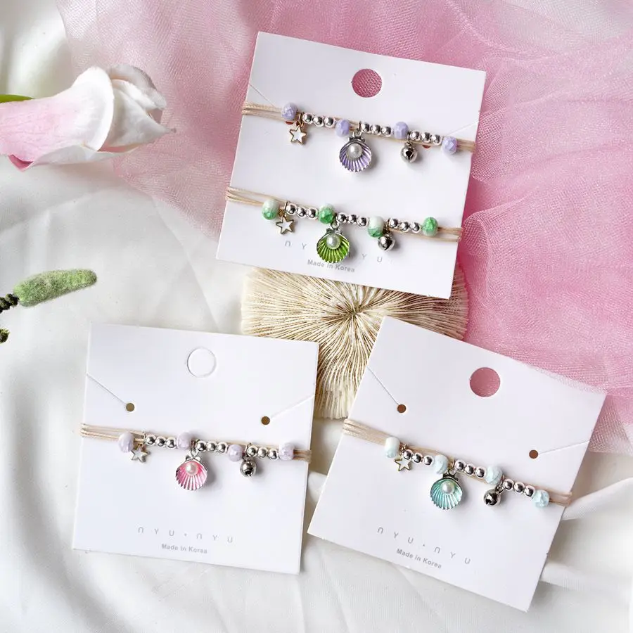

Summer Ocean Series Shell Bracelet Female Sweet Girl Student Girlfriend Friend Gift Jewelry #YXS09
