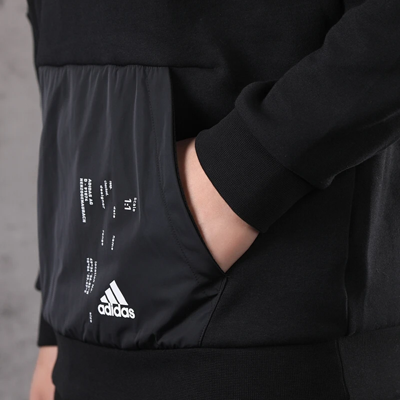 Оригинальное новое поступление Adidas TECH Толстовка мужской пуловер худи спортивная