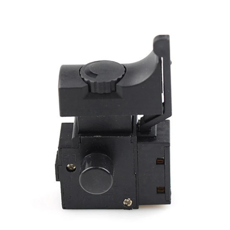 

2pcs FA2-6/1BEK Lock on Power Tool Electric Drill Speed Control Trigger Switch Q84D