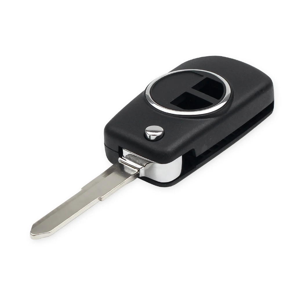 KEYYOU Modified For Suzuki Swift Grage Vitara Alto 2 Buttons Replacement Flip Folding Car Key Case Shell Remote HU133R Blade | Автомобили