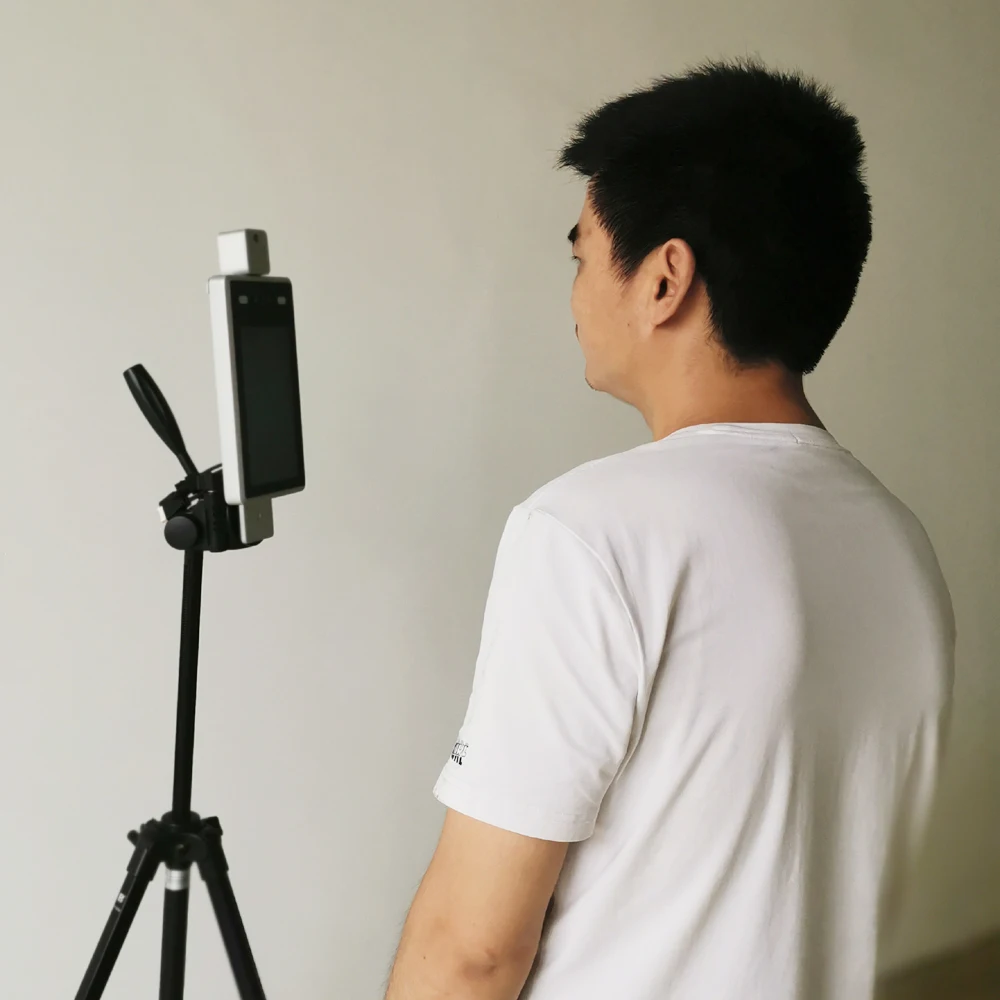 Ip камера с функцией распознавания лица датчик температуры тела 2 МП|Камеры