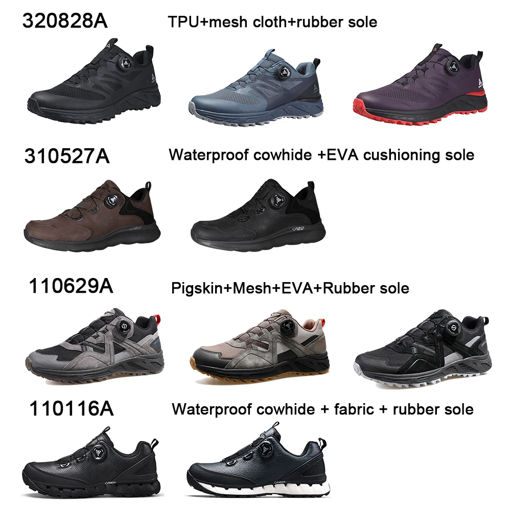 HUMTTO Breathable Trail Sneakers for Men Waterproof Running Shoes Leather Jogging Sport Man Luxury Designer Walking Men's Shoes