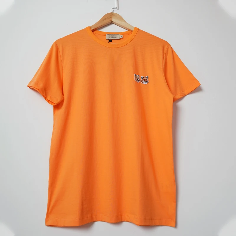 

New Fashion Women Fox Print Graphic Tees Summer O Neck Short SleeveCotton Logo T-Shirt Simple Casual Good Quality Tops 2021 #4