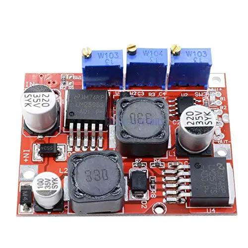 LM2596S DC-DC LM2577S шаг вверх вниз Boost Buck Напряжение Мощность преобразователя