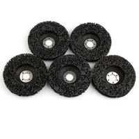 5pcs abrasive tools 115mm strip wheels paint rust removal clean angle grinder discs tools for angle grinder