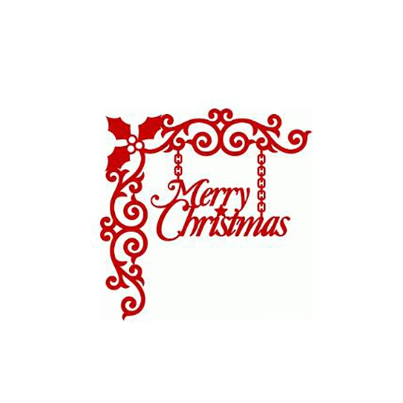 Рождественская подвеска для изготовления резки металла рамки Шаблоны