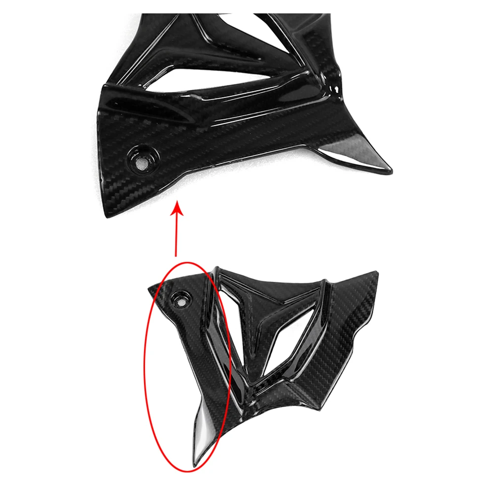 Motorcycle for BMW S1000RR 2019 2020 S1000R 2021+ Carbon Fiber Sprocket Cover Fairing Guard Motorcycle Accessories enlarge