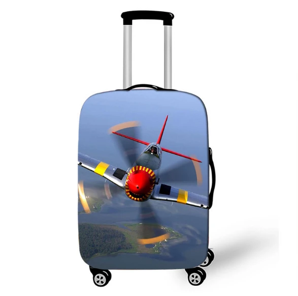 

Thicker Travel Luggage Protective Dust Cover Suitcase Cover Travel Accessories Elastic Luggage Cover For 18-32 inch Suitcase