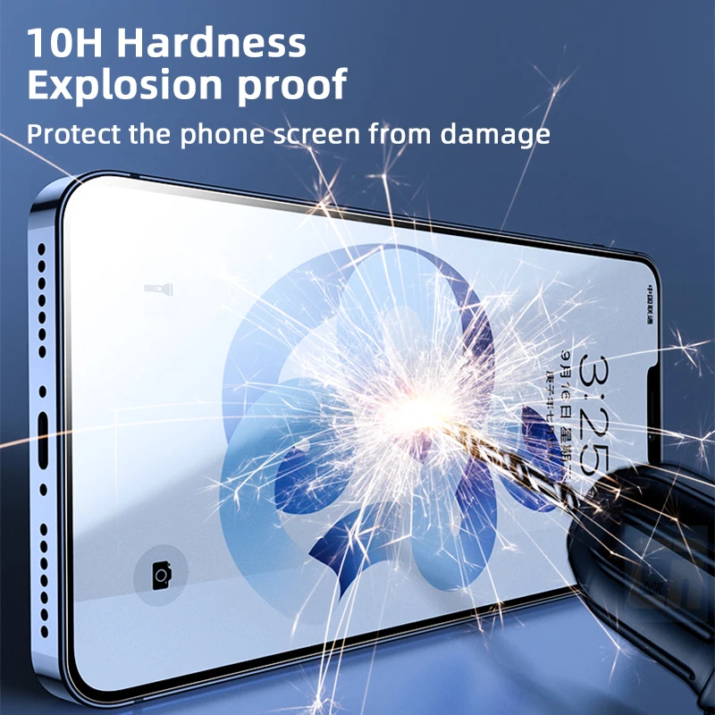 1-3Pcs Frosted Protective Tempered Glass for iPhone 11 12 Pro X XR XS MAX Screen Protector for iPhone 14 13 Pro Mini Matte Glass