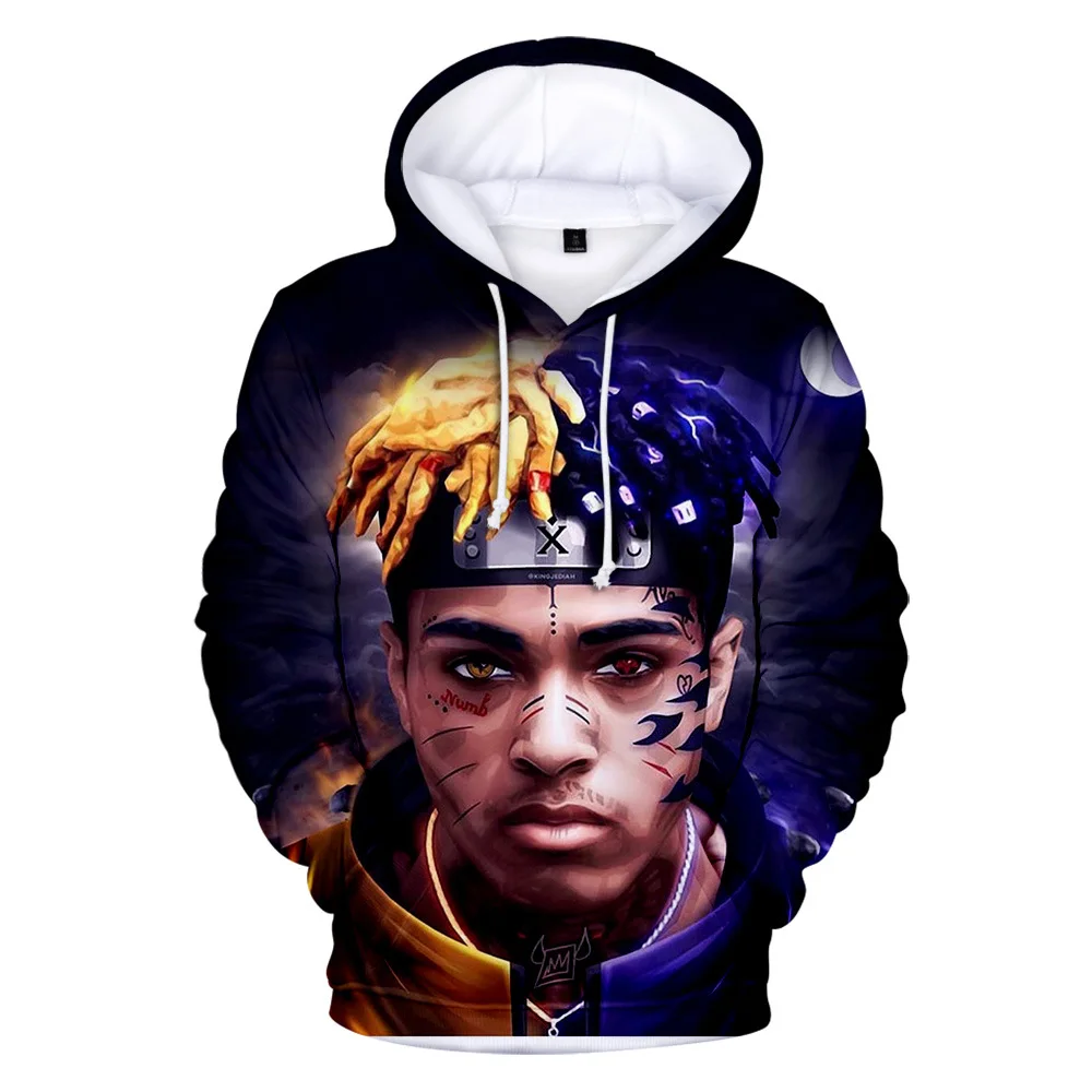 

Hot Sale XXXTentacion 3D Hoodies Sweatshirt Men/Women Autumn Winter Fashion Hip Hop Hoodie Streetwear High Quality Pullovers