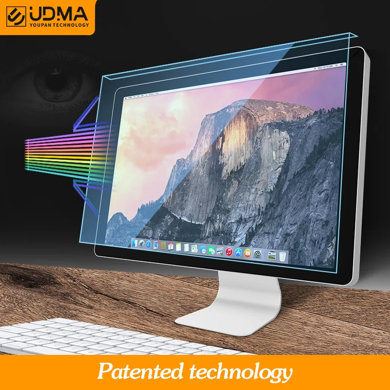 UDMA акриловая подвесная Защитная пленка для экрана монитора с защитой от