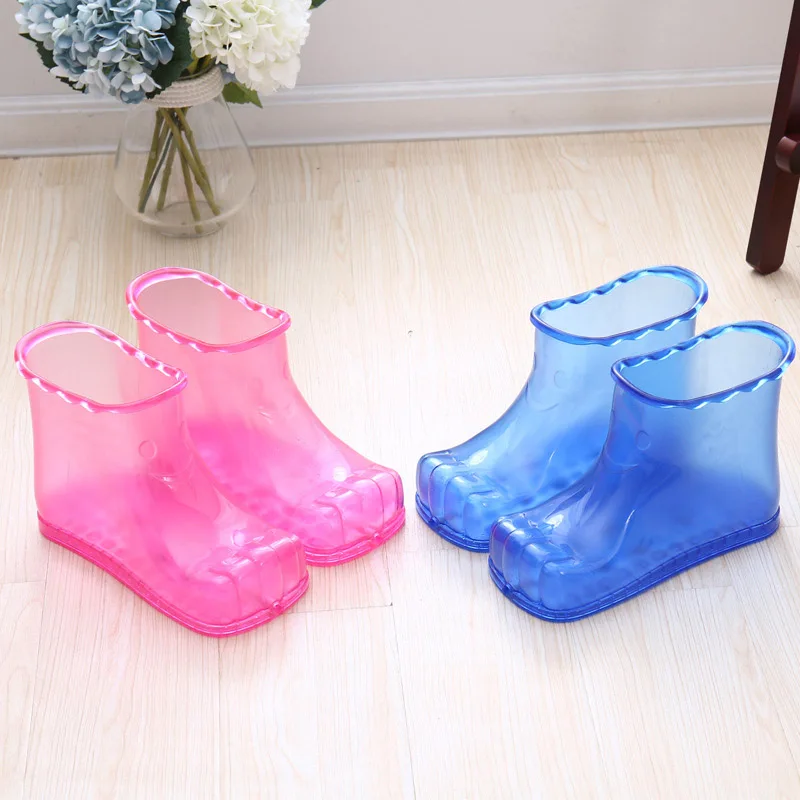 

Foot Bath Massage Boots SPA Household Relaxation Bucket Boots Feet Care Hot Compres Shoes In Stock