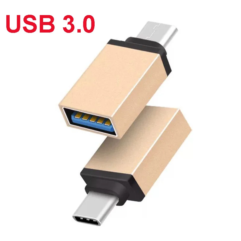 Адаптер USB Type C OTG 3 0 Micro к usb конвертер для планшета жесткого диска флэш накопителя