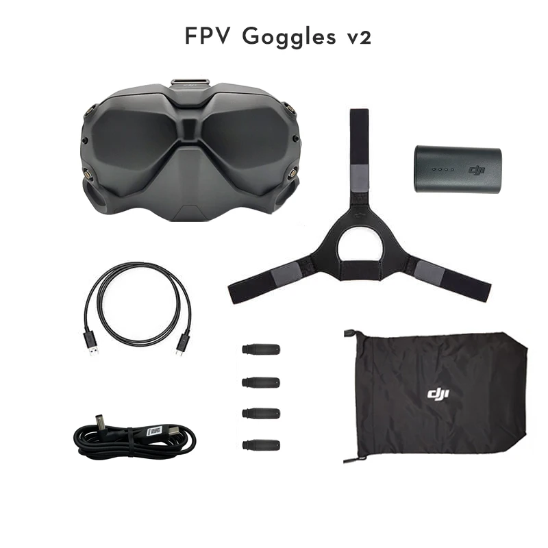 DJI FPV очки V2 с большим расстоянием цифровая передача изображения низкую задержку