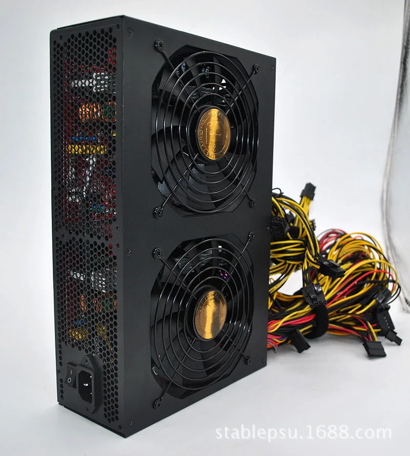 ETH Mining PC Asic источник питания 3600 Вт Bitcoin Miner чехол PSU КОМПЬЮТЕРНЫЙ СЕРВЕР Fonte для GTX 1080 RX470 480 570 12-13 GPU B