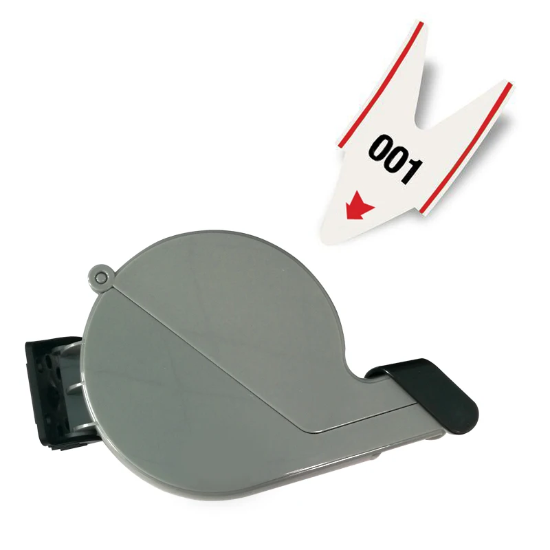 Grey-3 digits 2/3 digits turn o matic ticket roll take a number dispenser customer waiting numbers numbering system tickets K-T - Цвет: Grey-3 digits