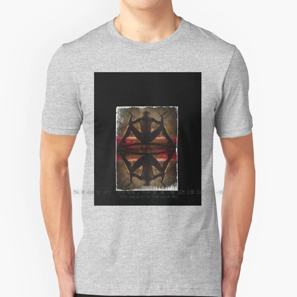 

Четкий Rorschach Testex, что вы видите Футболка из хлопка 6XL художественная черно-красная с тестом груди ног сексуальное художественное красивое и...