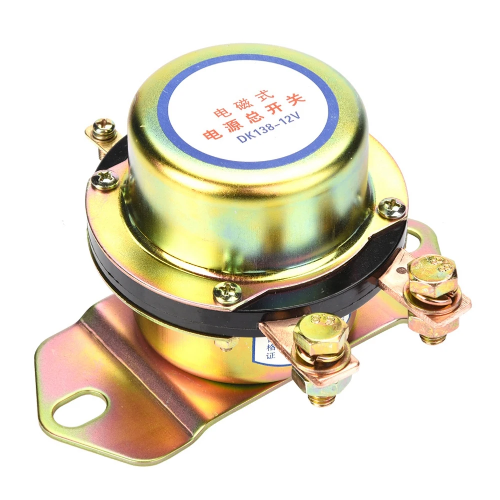 DC 12V автомобильный выключатель батареи электромагнитный разъединитель главный