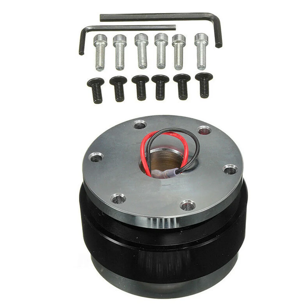 

Universal Steering Wheel Quick Release Hub Adapter Boss Snap Off Aluminum Alloy