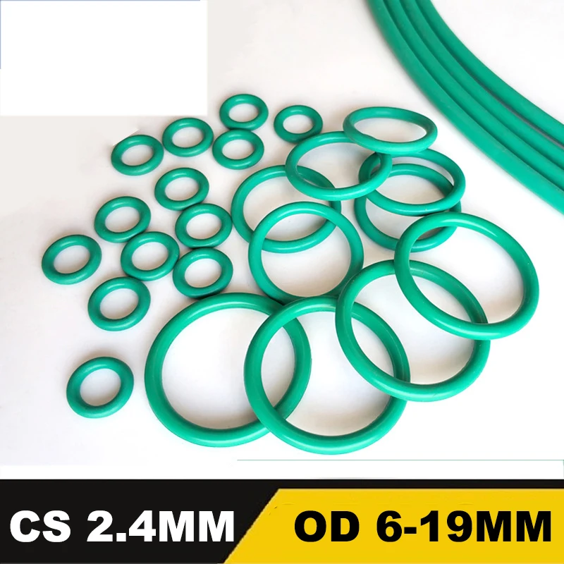 

1PCS Fluorine Rubber O-ring Wire Diameter 2.4/OD 6/7/8/9/10/11/12/13/14/15/16/17/18