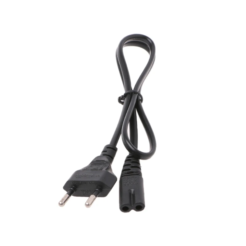 

P15D 2-Prong Pin AC EU Power Supply Cable Lead Wire Power Cord For Desktop Laptop