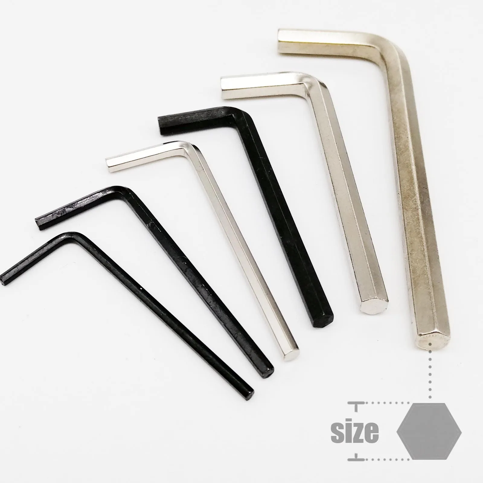 1/2/5 шт. маленький шестигранный винт с шестигранной головкой из стали 0 7 9 1 27 5 2 3 4 6