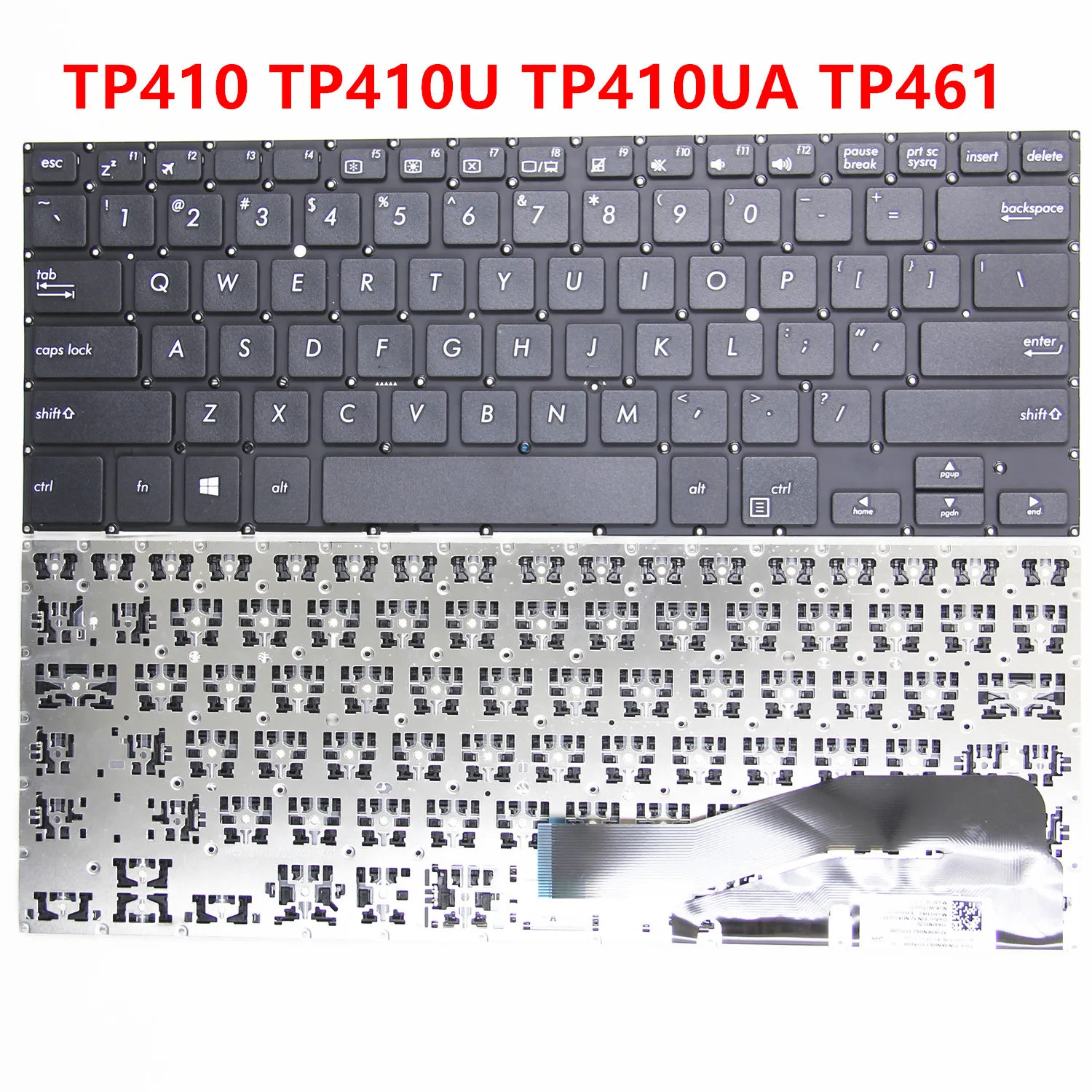 Фото 100% новая американская клавиатура для ноутбуков ASUS Vivobook TP410 TP410UA TP401 TP401C TP401U TP412 SF4100 TP412UA TP420 (английская раскладка) №2