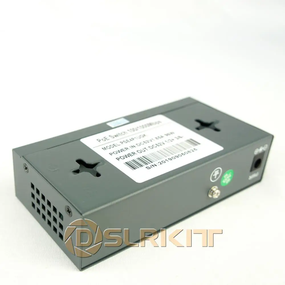 DSLRKIT все гигабитные 5 портов 4 PoE+ коммутатор 802.3at power поверх Ethernet