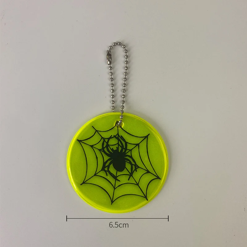 MEILITE 500 Светоотражающие брелки в виде паука на Хэллоуин | Безопасность и защита