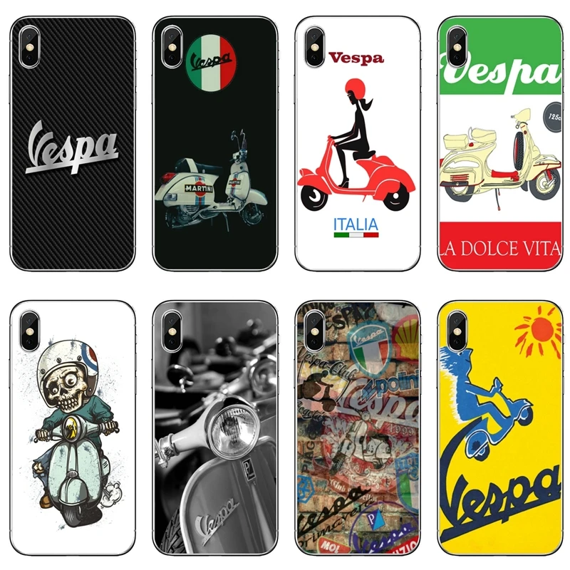 Аксессуары для скутера Vespa чехол телефона Xiaomi Mi 9 8 SE Pro A2 Lite 6X 5 4 A3 A1 Note Max Mix 2s 3 Pocophone