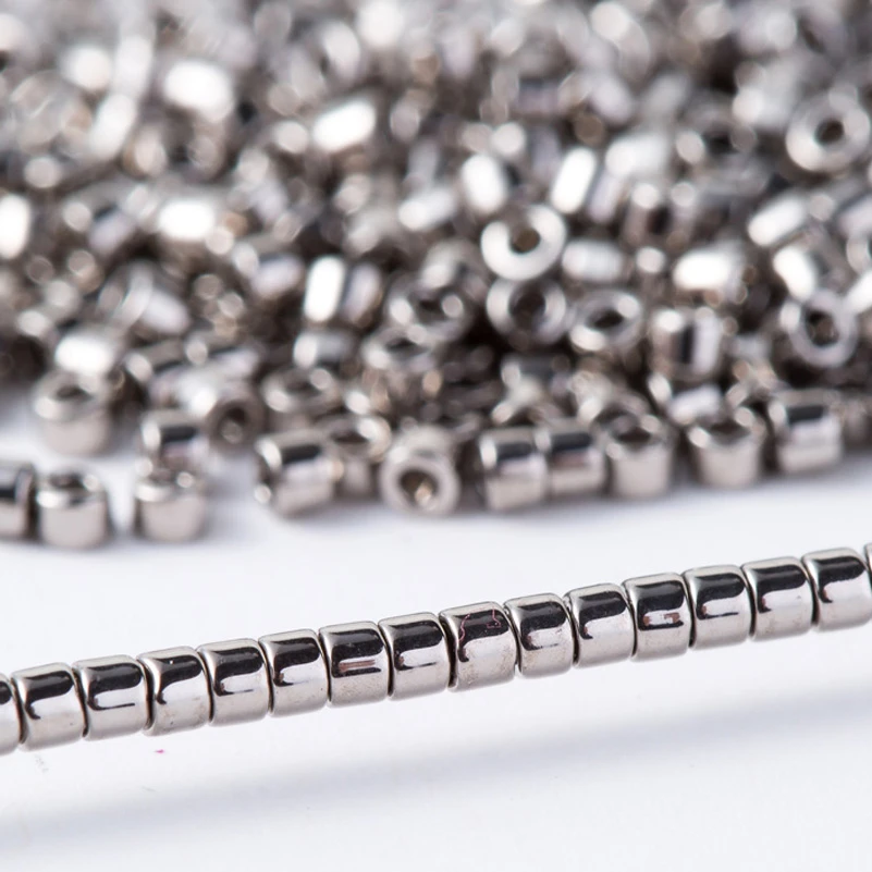 Taidian Miyuki Delica Seed Bead 11/0 для Broderie De Perles Francaises непрозрачный белый DB1-40 1,6x1,3 мм около 1000 штук - Color: miyuki-DB21