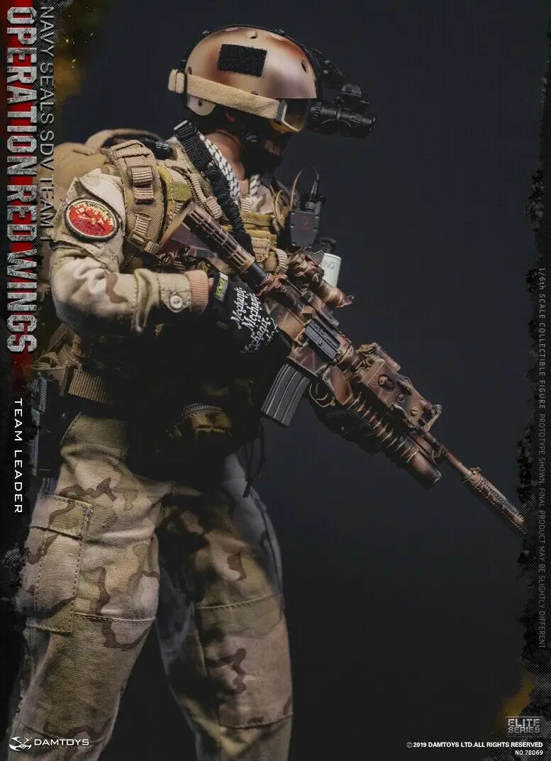 Для фанатов подарки 1/6 полноразмерный набор Мужская Solider DAMTOY 78069 ation Red Wings NAVY SEALS SDV