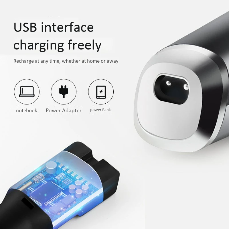 

Beard Trimmer,Cordless Hair Clippers Mustache Trimmer for Men Waterproof Hair Trimmer Set with LED Display, Body Groomer