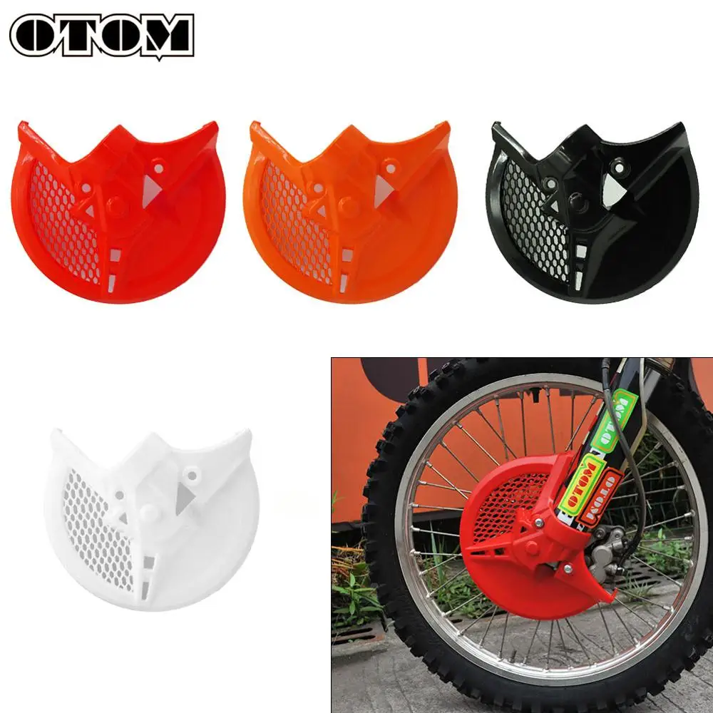 OTOM Motorcycle Disc Guards Front Brake Rotor Guard Cover Protection For CRF250R CRF250RX CRF450R CRF450RX Dirt bike