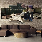 Модульная картина для домашнего декора на холсте 5 Re:Life in Different World from Zero Enjoy Cherry Blossom Rem, домашняя Картина на холсте оптом