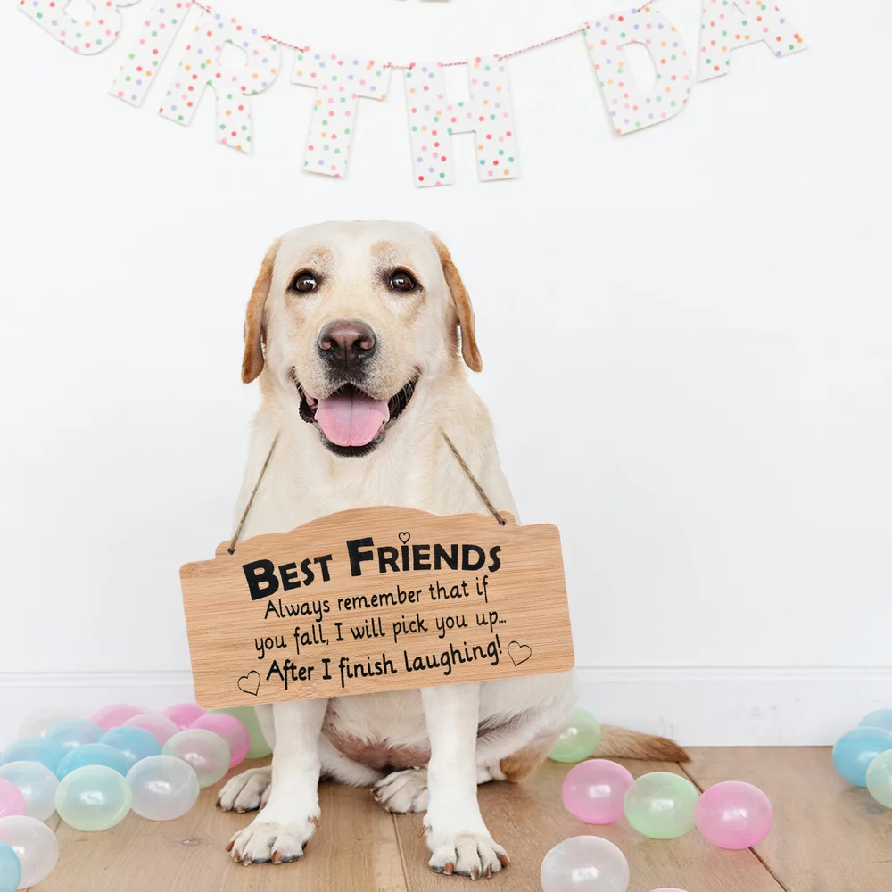 

2Pcs Unfinished Wood Signs Blank Hanging Plaque DIY Craft Project Wood Sign