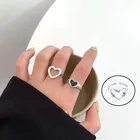 Милые панковские кольца в стиле древней фотозвеньев с закрученными звеньями женские свадебные украшения в стиле хип-хоп вечерние подарки