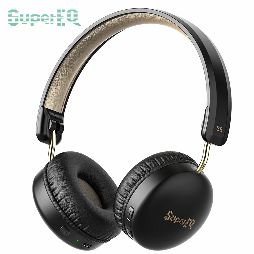 Беспроводные Bluetooth наушники SuperEQ S8 ANC с активным шумоподавлением гарнитура 5 0