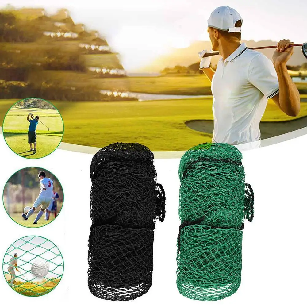 

1pcs Golf Practice Net Heavy Duty Impact Netting Rope Border Sports Barrier Training Mesh Netting Golf Training Accessories