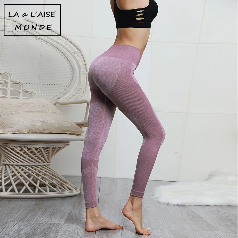 Спортивные Женские легинсы Vital бесшовные для фитнеса йоги с высокой талией