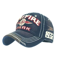 new versatile casual spark alphabet wash cotton baseball cap mens and womens alphabet embroidered cap sun cap