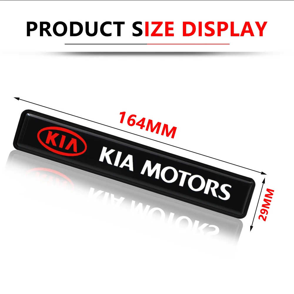 ABS Chrome Grille Emblem Badge LED Decoration lights Car Logo Sticker For KIA Cerato Sportage R k2 k3 k4 k5 k6 Sorento Sportage Soul Optima