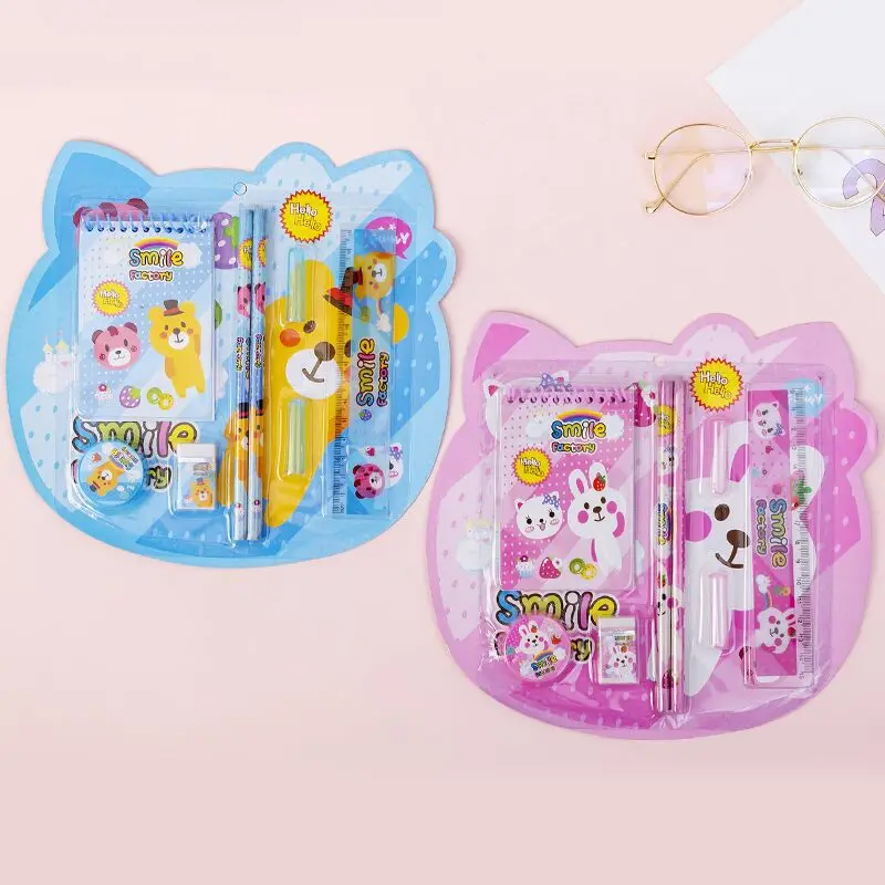 

Creative stationery kids multi school supplies Pen studying tools learning materials cute notebook design pads