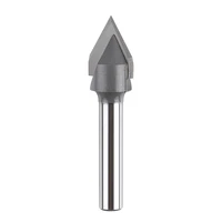 1pc v bit end mill 3d router bits tungsten steel v shape chamfer end mills woodworking router bit%ef%bc%8c60 90 degrees shank 14