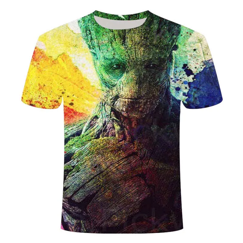 Последняя 3D футболка с короткими рукавами Мужская мужская аниме изображением