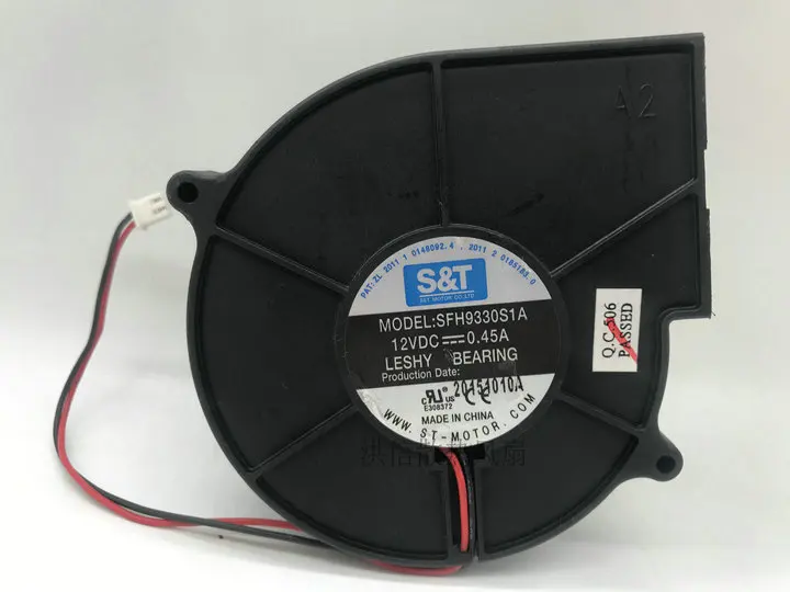 

Original sfh9330s1a 12V 0.45a 9330 blower, 9.7cm