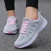 Women Casual Shoes Fashion Breathable Walking Mesh Flat Shoes Sneakers Women 2021 Gym Vulcanized Shoes White Female Footwear 4