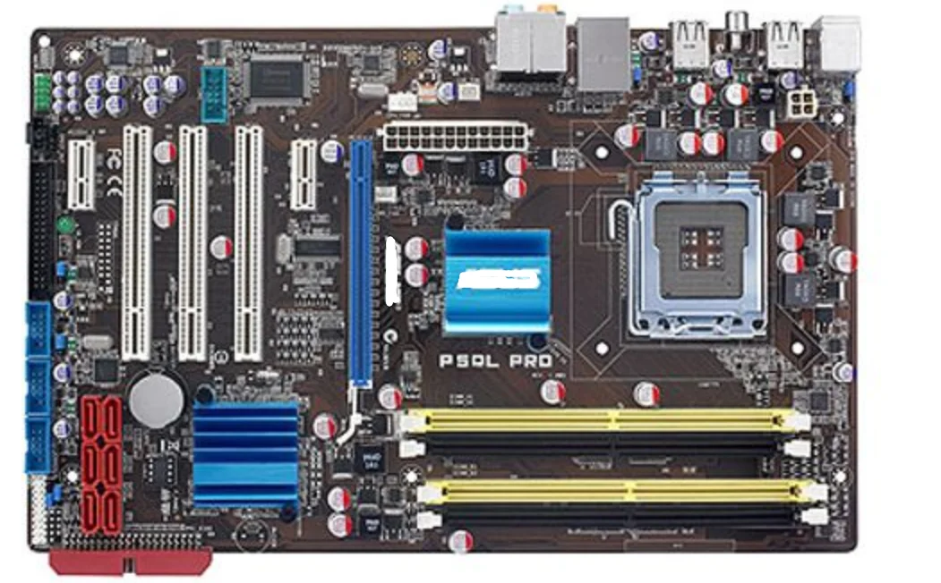 P5QL PRO motherboard  DDR2 LGA 775 SATA II 16GB P43 used Desktop mainboard boards