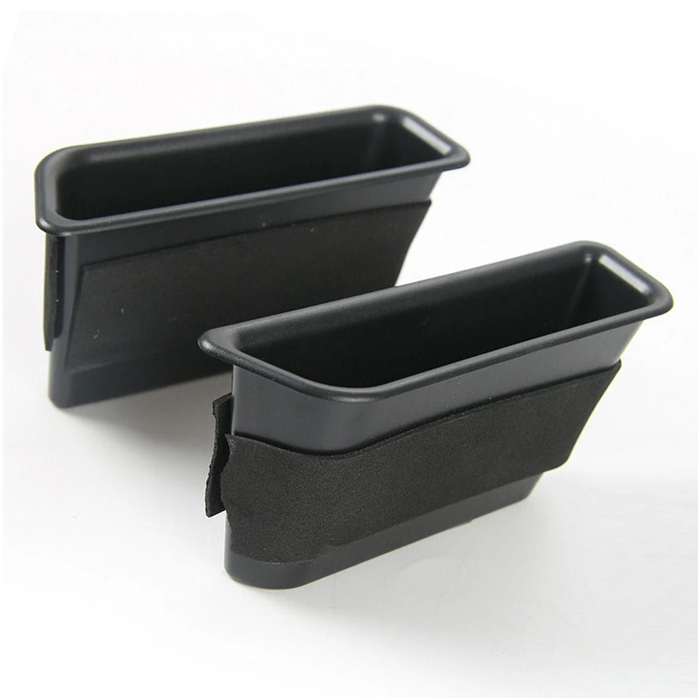 

2pcs Car Organizer Inner Side Door Handle Storage Box Cover For Ford Mustang 2015+ Useful Car Interior Accessories
